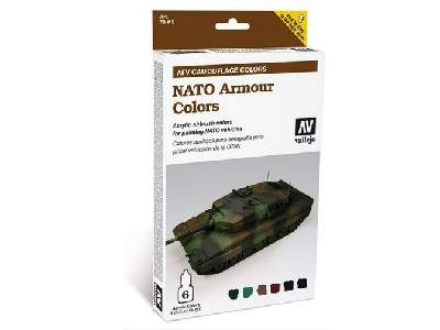 NATO Armour Colors - AFV Painting System - 6 pcs. - image 1