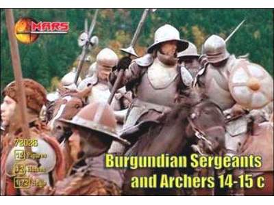 Burgundian sergeants and archers, XIV-XV century   - image 1