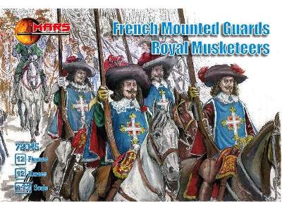 French mounted guards, Royal Musketeers   - image 1