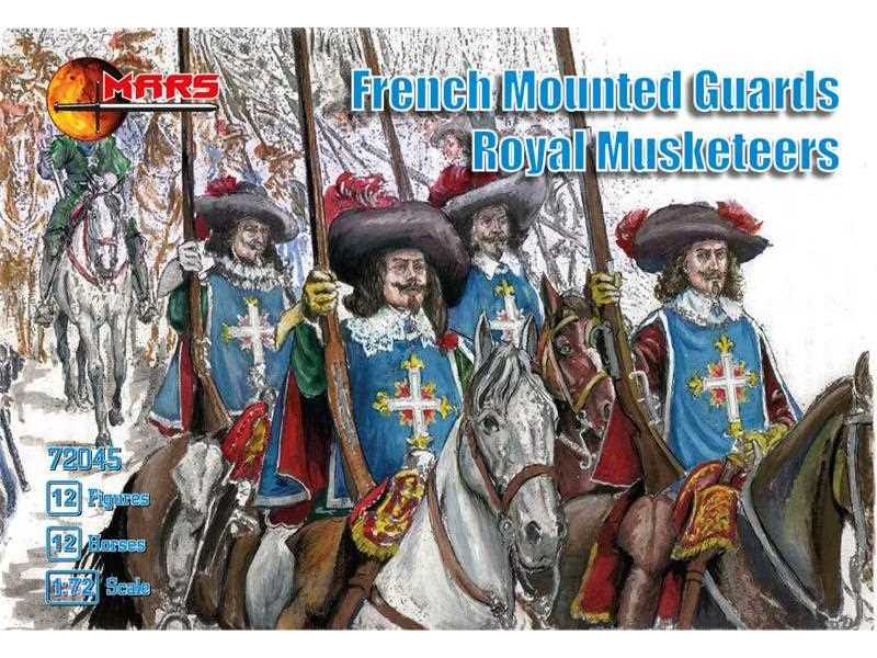 French mounted guards, Royal Musketeers   - image 1