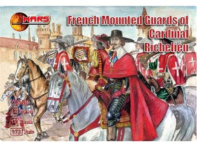French mounted guards of Cardinal Richelieu   - image 1