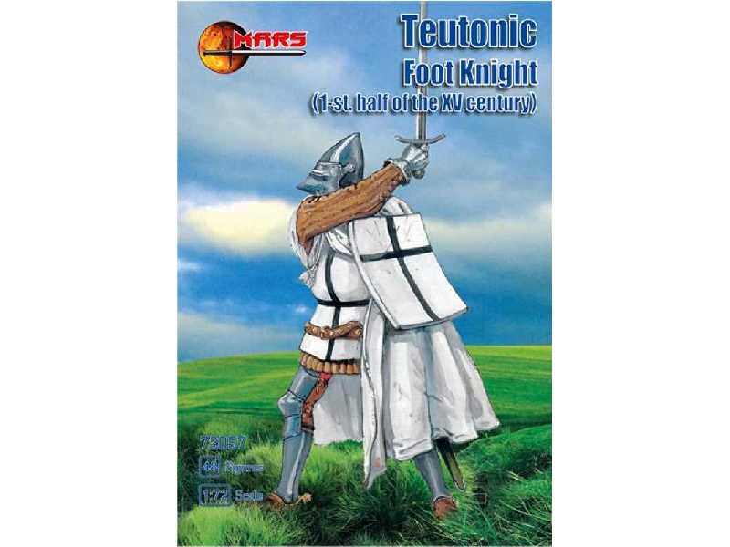 Teutonic Foot Knight I half of the XV century   - image 1