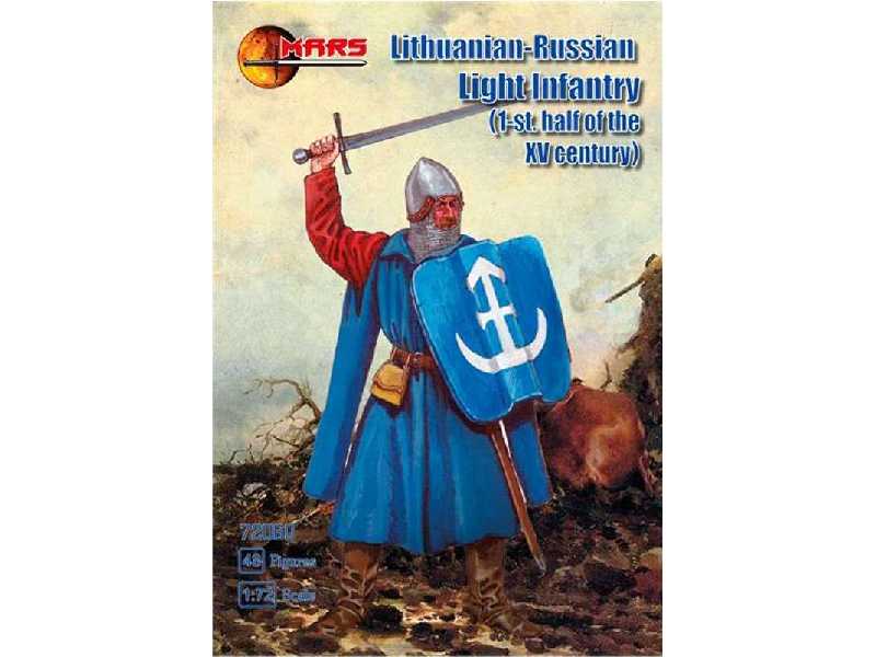 Lithuanian-Russian light infantry, 1st half of the XV century   - image 1