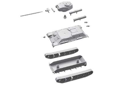 T-34/85 - 2 fast assembly models - image 5