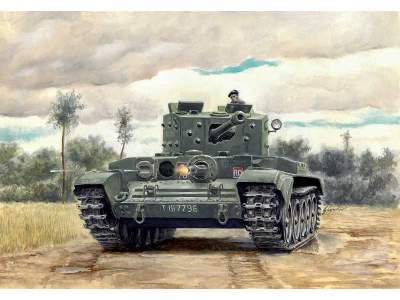Cromwell Mk.IV w/Paints and Glue - image 1