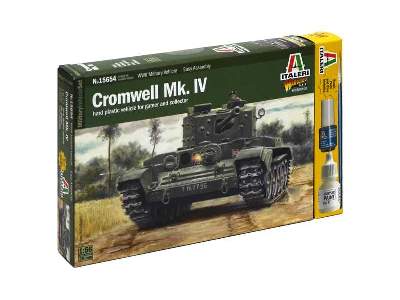Cromwell Mk.IV w/Paints and Glue - image 2