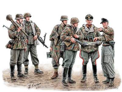 Let's stop them here! German Military Men, 1945 - image 1
