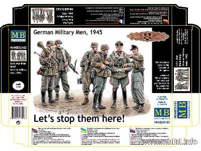 Let's stop them here! German Military Men, 1945 - image 3