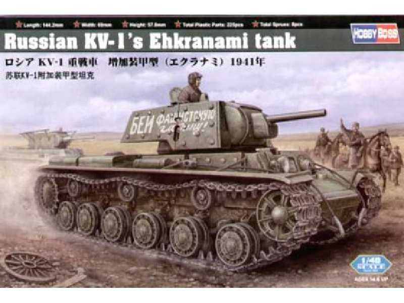 Russian KV-1 Ehkranami tank - image 1