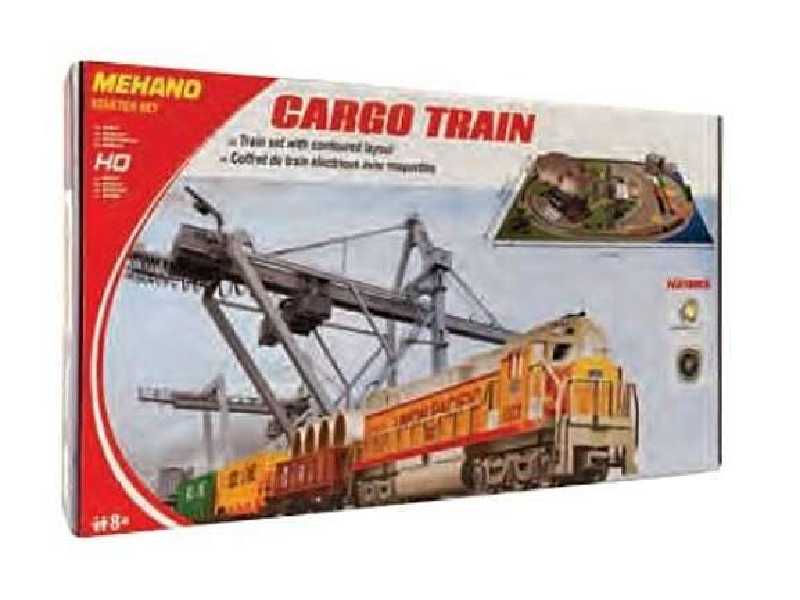 Cargo train with layout starter set - image 1