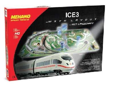 ICE3 train with layout starter set - image 1