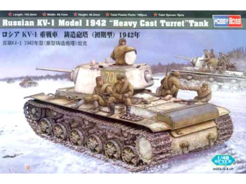 KV-1 1942 Heavy Cast Turret Tank - image 1