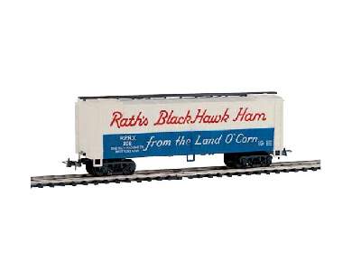 Reefer car 40' Rath’s Black Hawk Ham - image 1