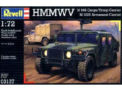 HMMWV M998 Cargo Troop Carrier/M1025 Armament Carrier - image 1