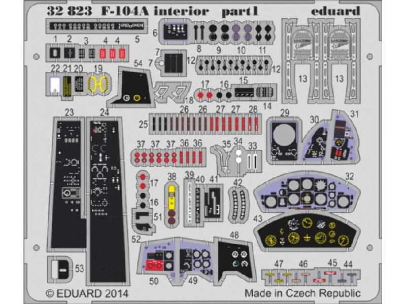F-104A interior S. A. 1/32 - Italeri - image 1 F-104A interior S. A. 1/32 - Italeri - image 1