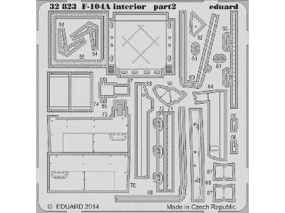 F-104A interior S. A. 1/32 - Italeri - image 3