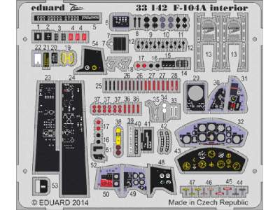 F-104A interior S. A. 1/32 - Italeri - image 1