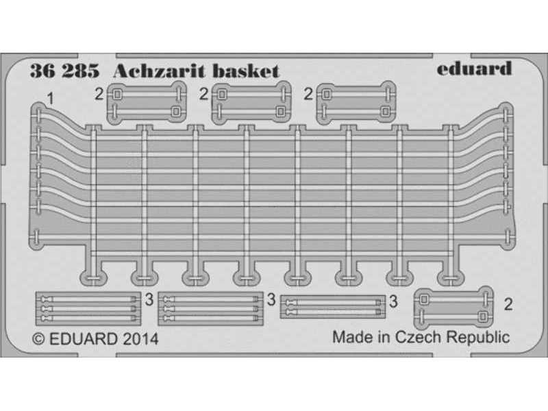 Achzarit basket 1/35 - Meng - image 1