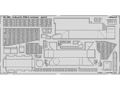 Achzarit TOGA armour 1/35 - Meng - image 2