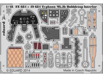 Typhoon Mk. Ib Bubbletop 1/48 - Italeri - image 2