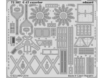 C-47 exterior 1/72 - Airfix - image 1