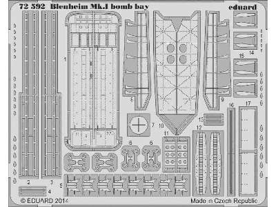 Blenheim Mk. I bomb bay 1/72 - Airfix - image 2