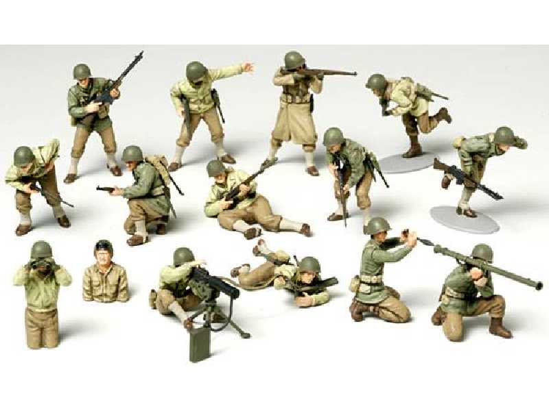 WWII U.S. infantry GI Set - 15 pcs - image 1