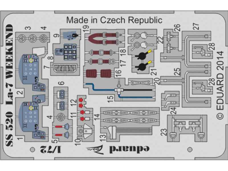 La-7  Weekend 1/72 - Eduard - image 1