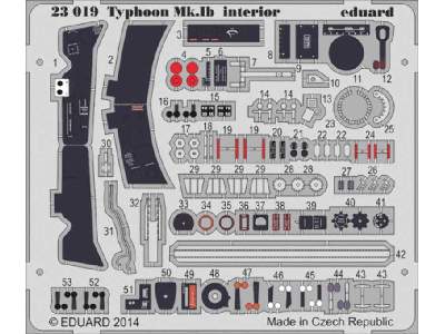 Typhoon Mk. Ib interior 1/24 - Airfix - image 1