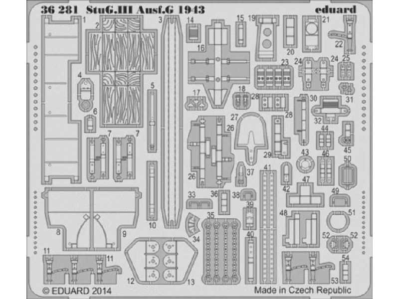 StuG. III Ausf. G 1943 1/35 - Dragon - image 1