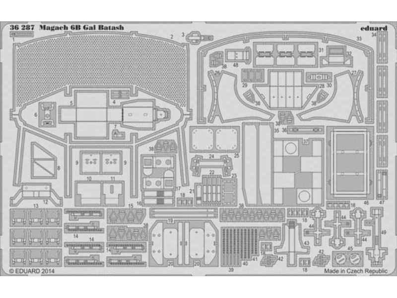 Magach 6B Gal Batash 1/35 - Academy Minicraft - image 1