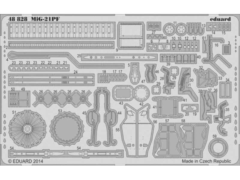 MiG-21PF 1/48 - Eduard - image 1