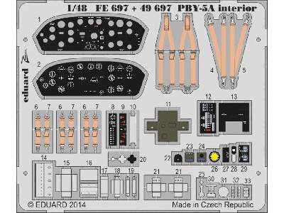 PBY-5A interior S. A. 1/48 - Revell - image 2
