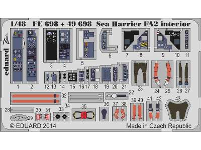 Sea Harrier FA2 interior S. A. 1/48 - Kinetic - image 2