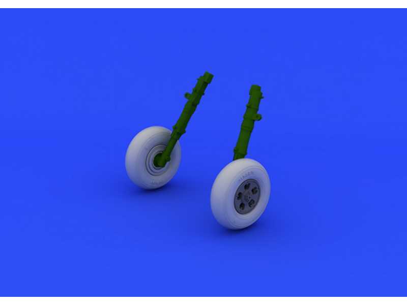 Spitfire Mk. V wheels 1/48 - Airfix - image 1 Spitfire Mk. V wheels 1/48 - Airfix - image 1