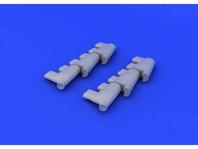 Spitfire Mk. V exhaust stacks 1/48 - Airfix - image 4