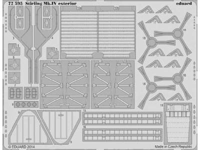 Stirling Mk. IV exterior 1/72 - Italeri - image 1