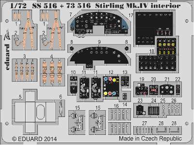 Stirling Mk. IV interior S. A. 1/72 - Italeri - image 2