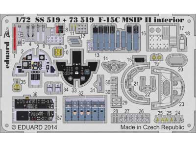 F-15C MSIP II S. A. 1/72 - Academy Minicraft - image 1