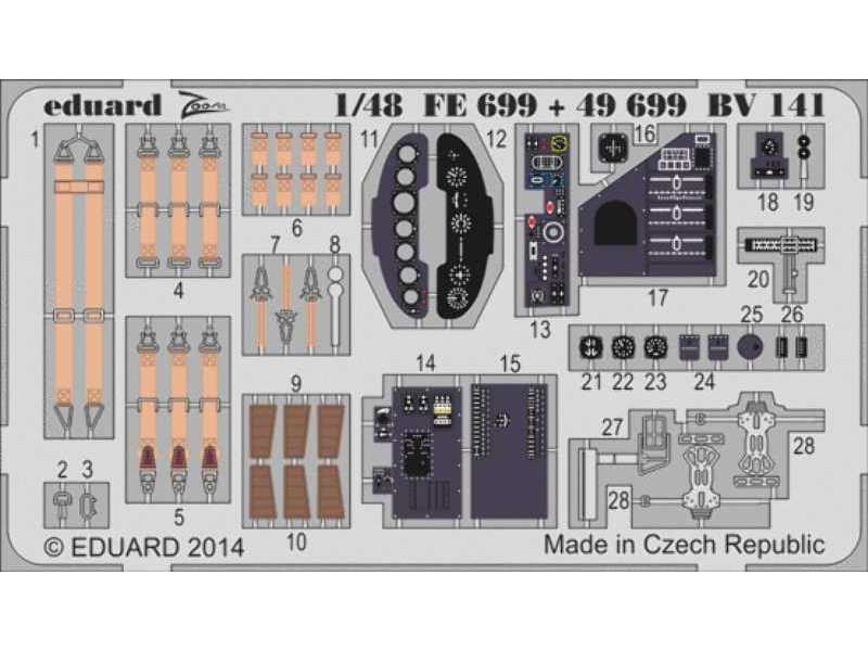 BV 141 S. A. 1/48 - Hobby Boss - image 1