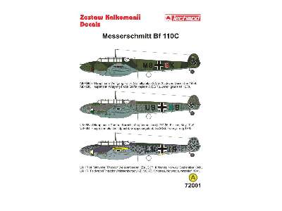 Decals - Messerschmitt Bf 110C - image 2