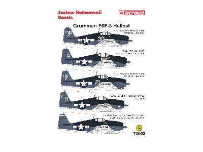Decals - Grumman F6F-3 Hellcat - image 2