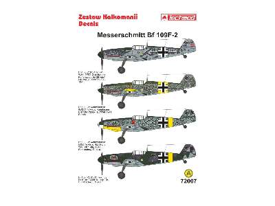 Decals - Messerschmitt Bf 109F-2 - image 2