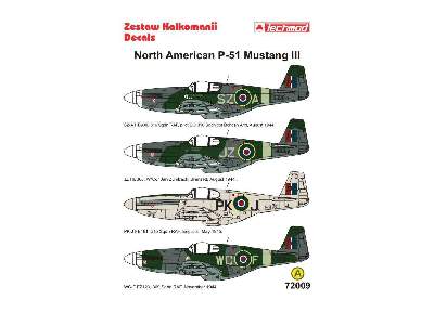 Decals - North American P-51 Mustang III - image 2