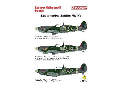 Decals - Supermarine Spitfire Mk.IX - image 2
