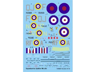 Decals - Supermarine Spitfire Mk I/IIB - image 1