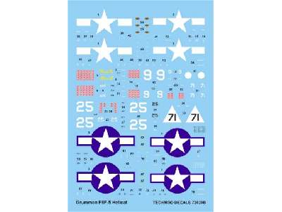 Decals -  Grumman F6F-5 Hellcat - image 1