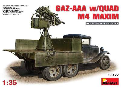 Gaz-AAA  w/Quad M4 Maxim - image 1