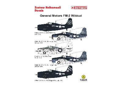 Decals - General Motors FM-2 Wildcat - image 2