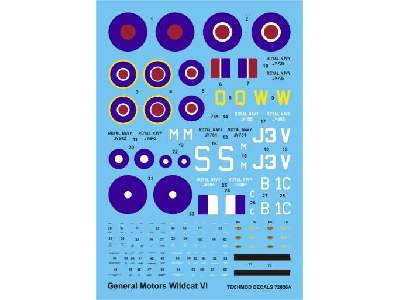 Decals - General Motors Wildcat VI - image 1